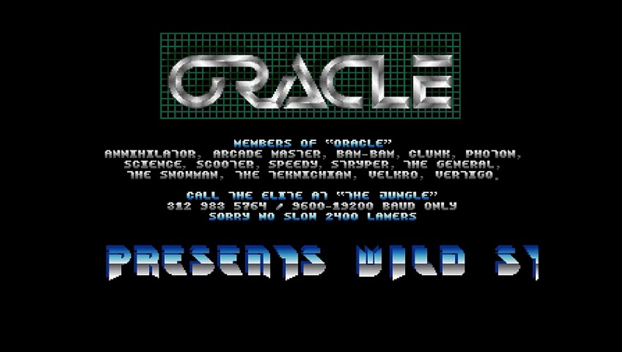 Amiga Cracktro - Wild Streets by Oracle