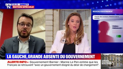 Pour Arthur Delaporte (PS), le gouvernement Barnier, "c'est Fillon, mais en pire"