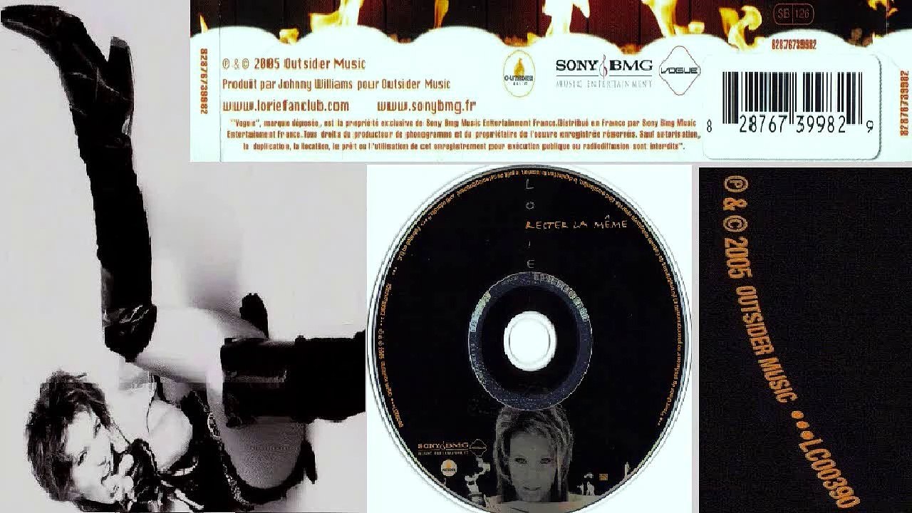 LORIE — Ange et démon /// LORIE : RESTER LA MÊME — CD · (2005)