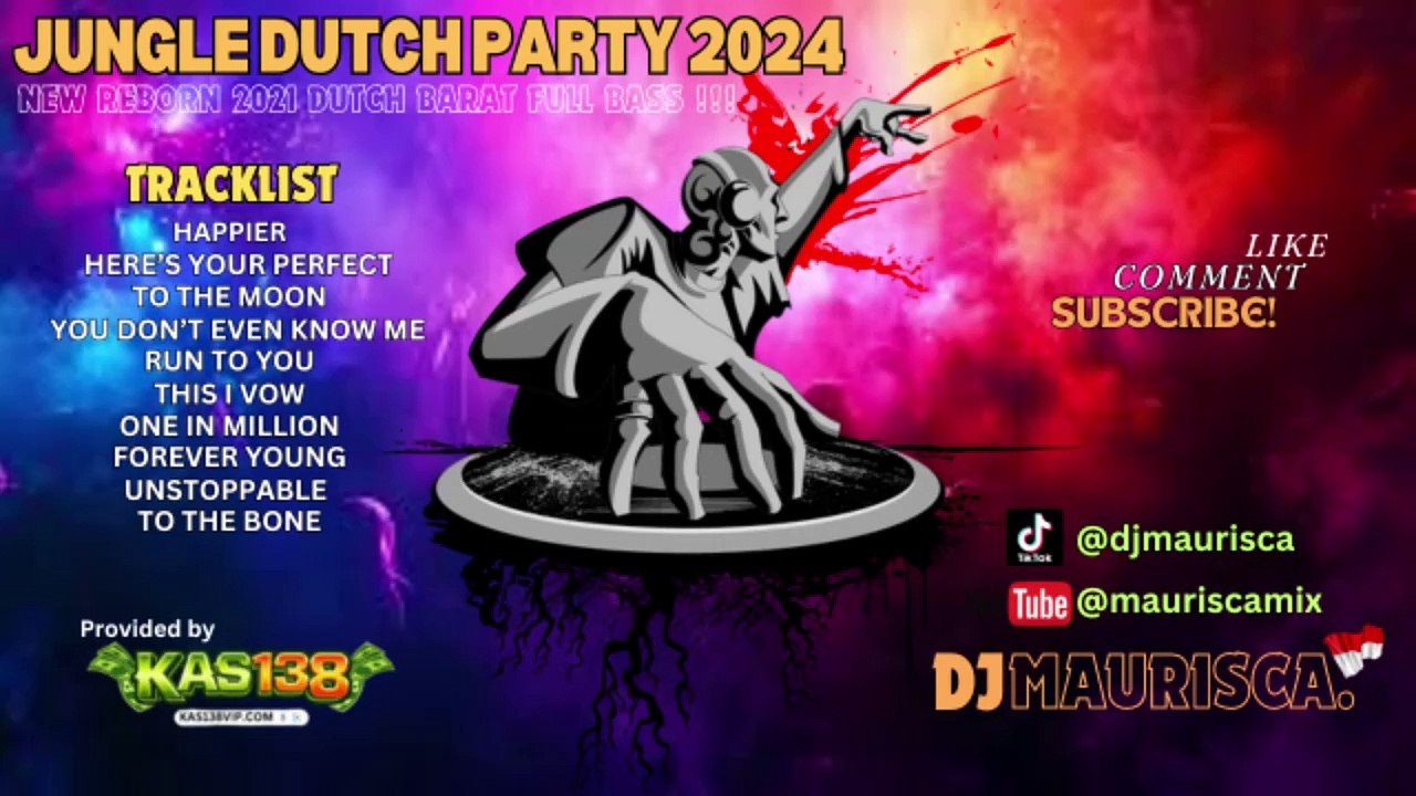 JUNGLE DUTCH PARTY NEW RELEASE 2024  DJ BARAT POPULER BEST OF 2021 FULL BASS