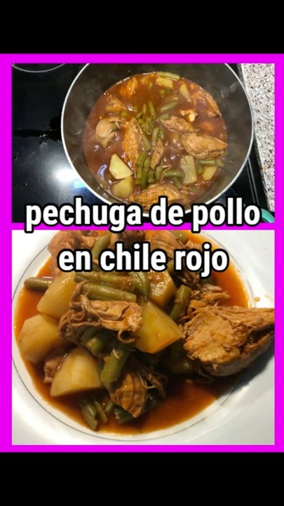pollo en chile rojo guajiro receta de 5 minutos