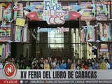 Inaugurada la XV Feria del Libro de Caracas en la Galería de Arte Nacional