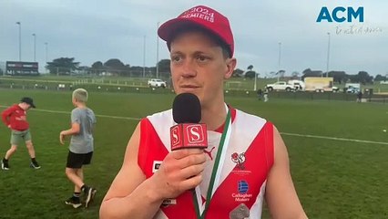 Football: Corey Gallichan, South Warrnambool