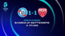 J1 I RC STRASBOURG – DIJON FCO (1-1)