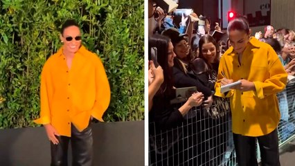 Imane Khelif, se olvida de las críticas y deslumbra en el Milan Fashion Week