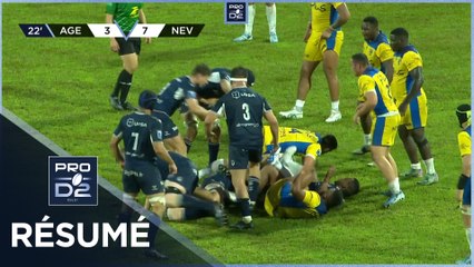 PRO D2 Saison 2024-2025 J04 - Résumé SU Agen – USON Nevers
