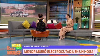 SCZ MENOR MURIÓ ELECTROCUTADA EN UN HOGAR