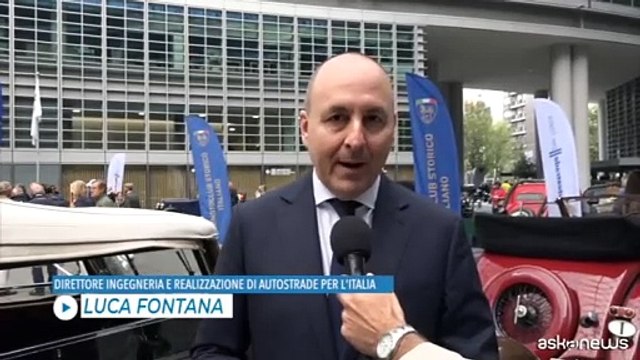 Autostrade per l'Italia, la parata per i 100 anni della A8