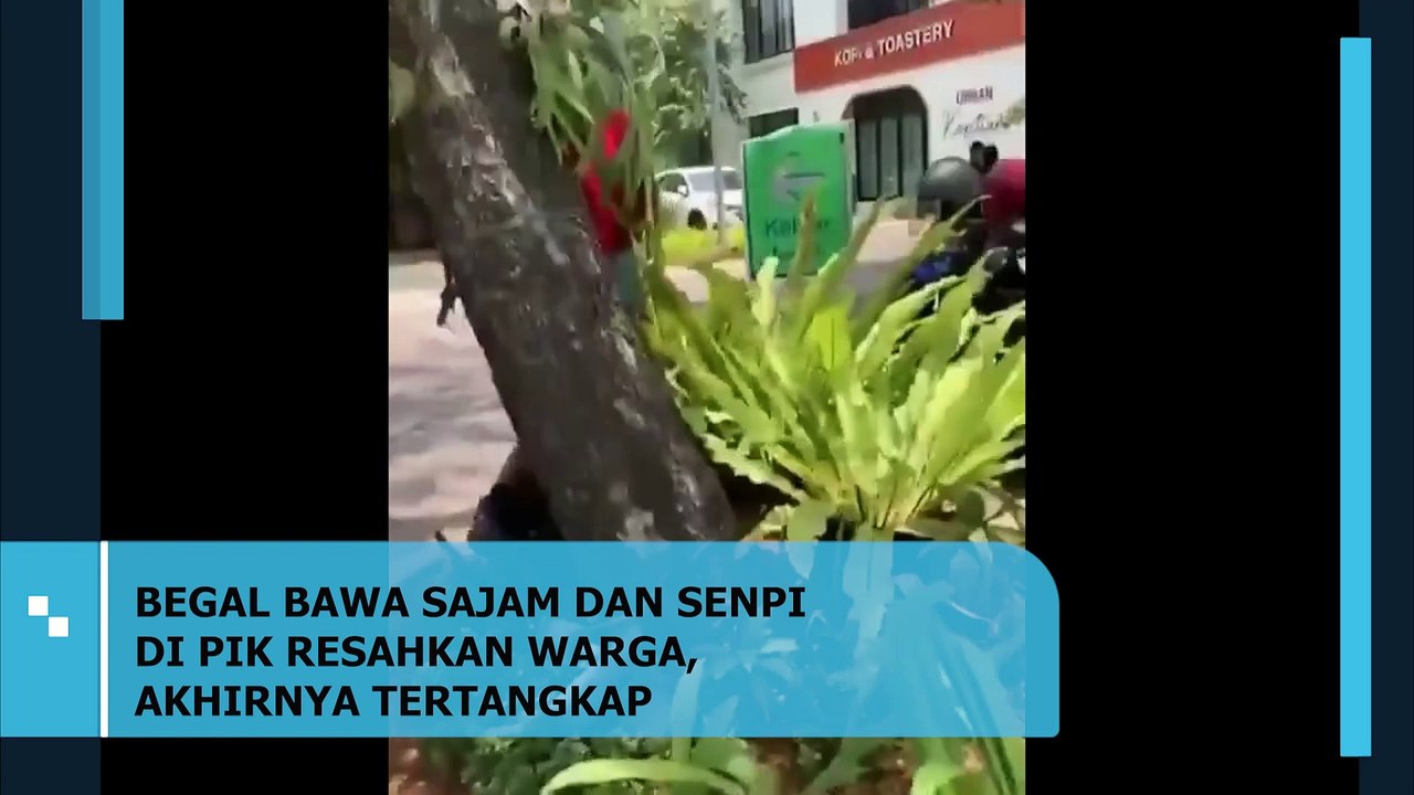 Begal Bawa Sajam dan Senpi di PIK Resahkan Warga, Akhirnya Tertangkap