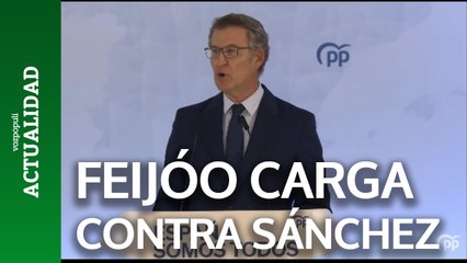 Feijóo carga contra el Plan de Acción por la Democracia del Gobierno y denuncia la "censura