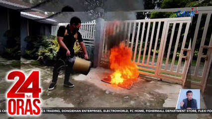 Pamatay-sunog na gumagamit ng sound wave energy, dinevelop ng ilang estudyante mula sa Mindanao | 24 Oras