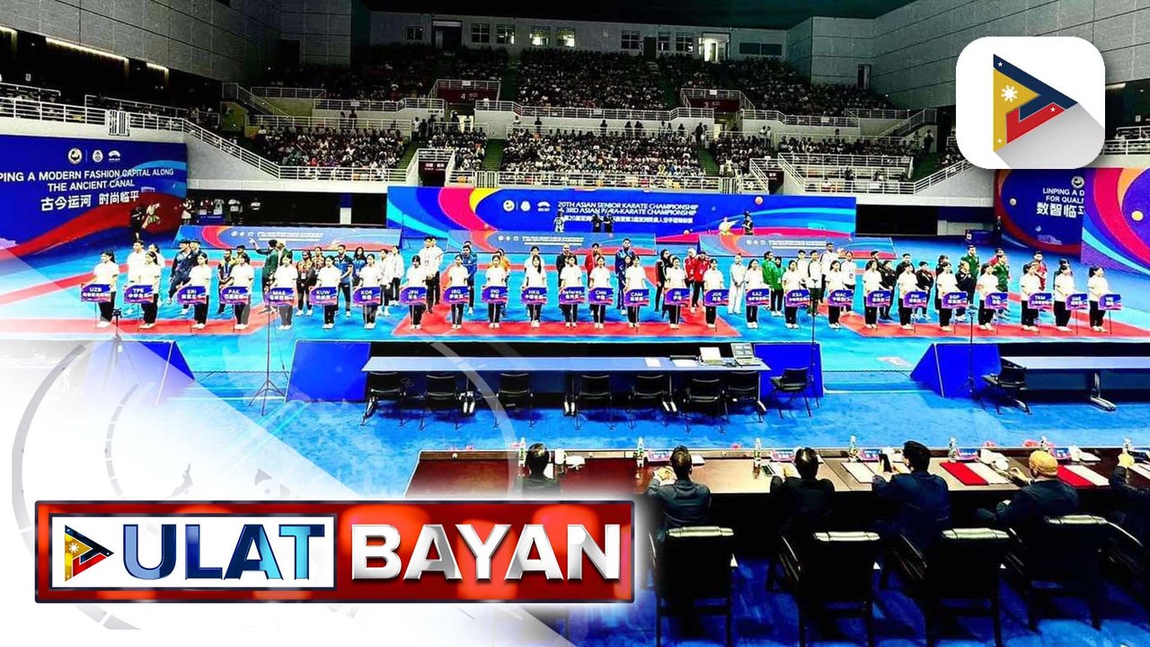 Karate Pilipinas National Team, nakapag-uwi ng dalawang bronze medals mula sa 20th Asian Senior Karate Championships