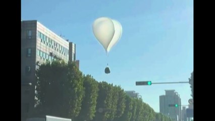 [영상] 출근길 도로에서 '펑'...북한 쓰레기 풍선 터져 / YTN