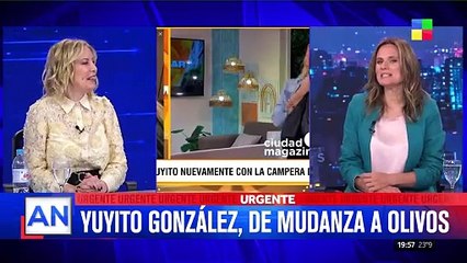 Yuyito González, de mudanza a Olivos