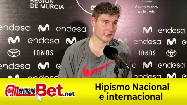 ¡Declaraciones de Simon Birgander, pívot del UCAM Murcia Club de Baloncesto!