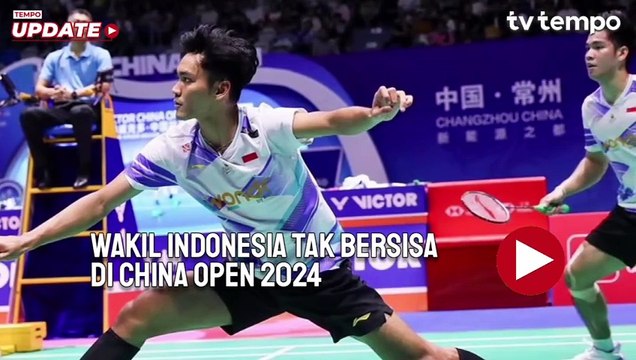 Hasil Bulu Tangkis China Open 2024: Wakil Indonesia Habis, 3 yang Tersisa Kalah di Semifinal