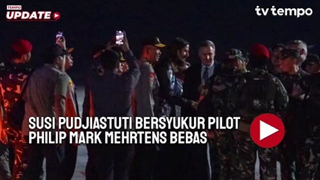Susi Pudjiastuti Bersyukur Pilot Philip Mark Mehrtens Bebas dari Sandera: Proses Panjang dan Melelahkan