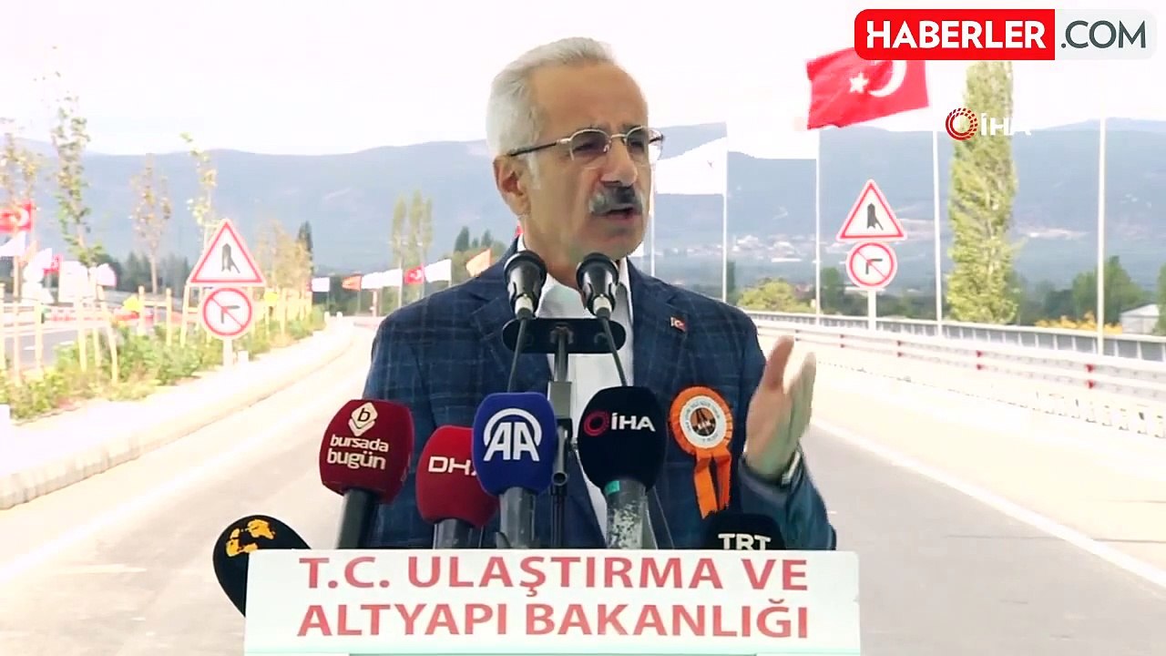 Bakan Uraloğlu: "Çevre yolumuz ile zamandan 241 milyon lira, akaryakıttan 6 milyon lira olmak üzere yıllık toplam 247 milyon lira tasarruf edeceğiz"