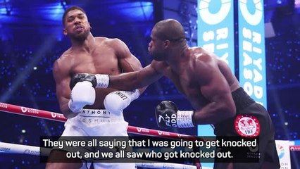 Download Video: Dubois jubilant after annihilating AJ