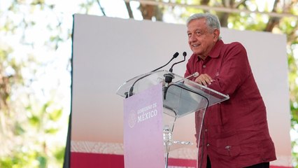 AMLO presume en Oaxaca el modelo económico de su gobierno: "Nadie puede decir que le fue mal"