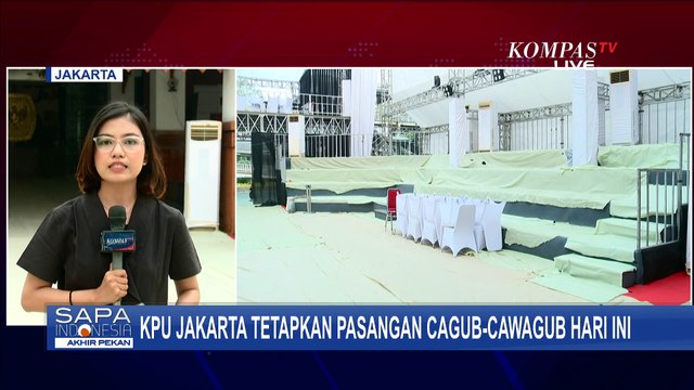 Hari Ini, KPU Jakarta Tetapkan Pasangan Cagub-Cawagub