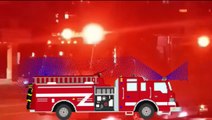 Fire  Truck   Siren  in the Night  #fireengines #shorts895