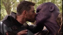 Thonos Thor kissing, Thor Hulk kissing , superman kiss wonder woman