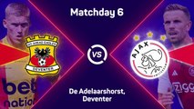 Go Ahead Eagles hold Ajax to 1-1 draw