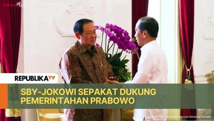 SBY-Jokowi Sepakat Dukung Pemerintahan Prabowo