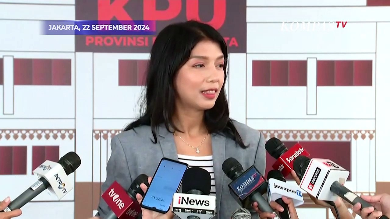 KPUD Jakarta Akan Tetapkan Cagub-Cawagub Hari Ini, Nomor Urut Diundi Senin