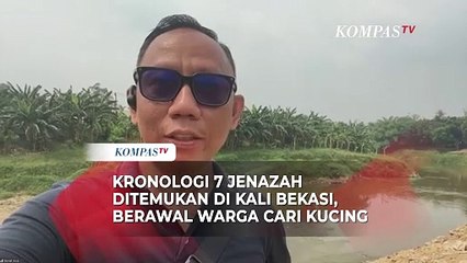 Kronologi Penemuan 7 Jenazah di Aliran Kali Bekasi, Berawal Warga Cari Kucing