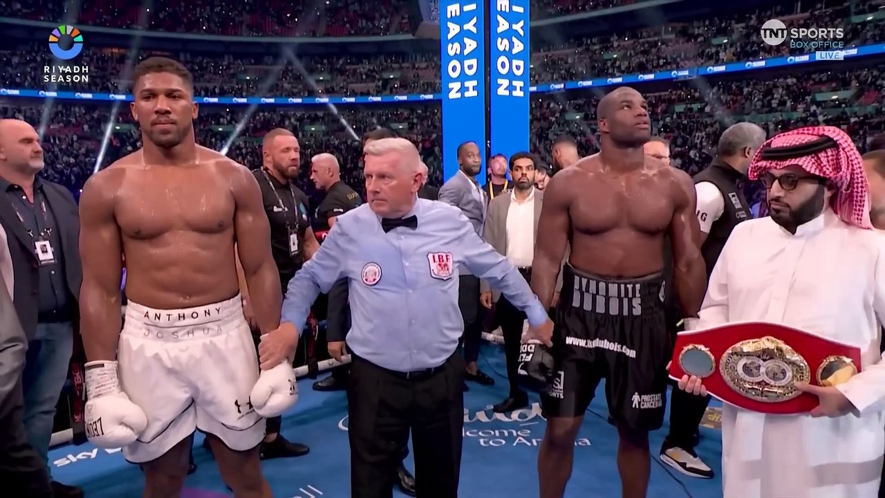 DANIEL DUBOIS KNOCKS OUT ANTHONY JOSHUA!  #JoshuaDubois