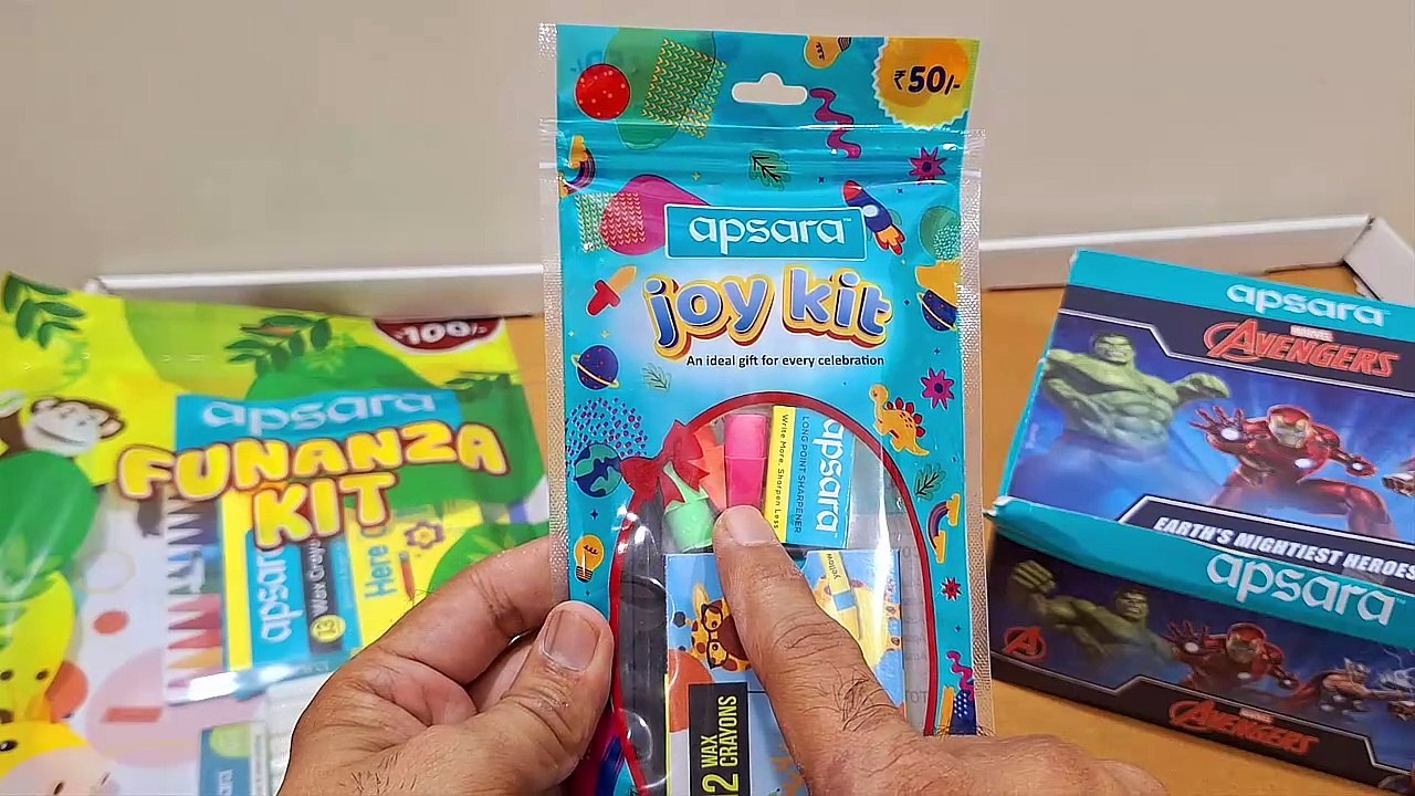 Unboxing and Review of apsara funanza kit, joy kit, apsara avengers kit