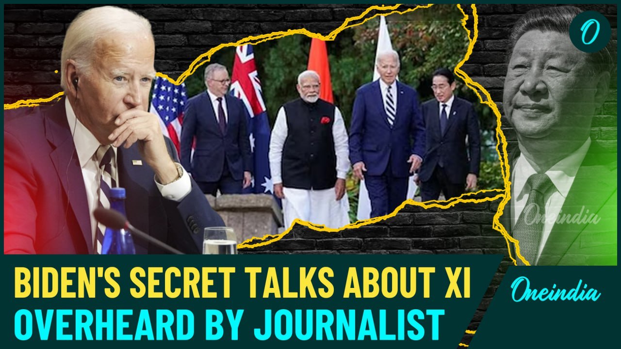 Biden's Unfiltered Remarks About Xi Jinping at Quad Summit: West's Diplomatic Plans to Counter China