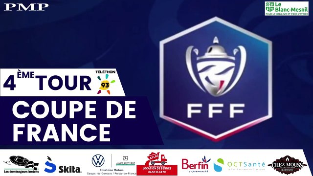 LE TELETHON S'INVITE AU BLANC MESNIL POUR LE 4ème TOUR DE COUPE DE FRANCE