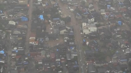 Le immagini delle alluvioni in Giappone, vittime e dispersi