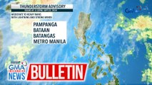 Thunderstorm advisory (September 22, 2024) | GMA Integrated News Bulletin