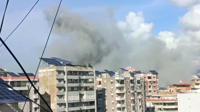 Aumentan a 45 los muertos por el bombardeo perpetrado por Israel contra la capital de Líbano