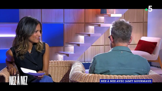 Jamy Gourmaud très ému après avoir reçu un message touchant de son fils dans C l'hebdo sur France 5