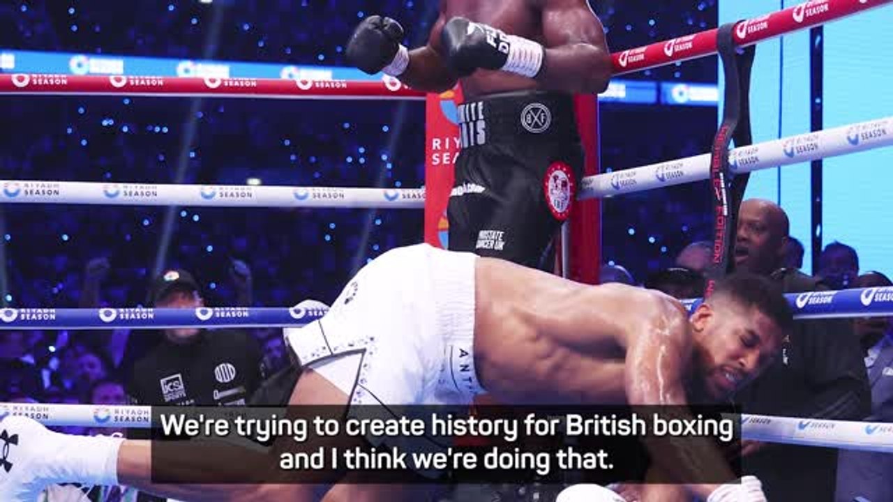 Anthony Joshua says he will continue fighting d...