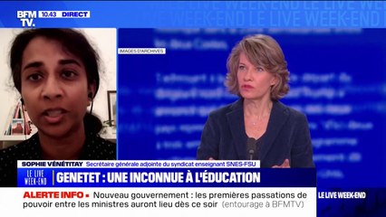 Download Video: Sophie Vénétitay (syndicat enseignant SNES-FSU): 