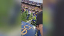 La penosa escena de Romero peleándose con sus aficionados tras perder ante River