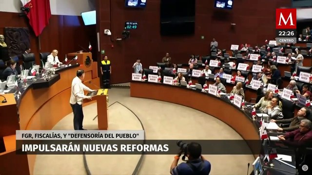 Anuncian reformas al Poder Judicial y Fiscalías en México
