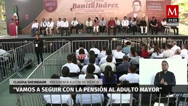 Claudia Sheinbaum anuncia regreso a Oaxaca para conmemorar a Benito Juárez