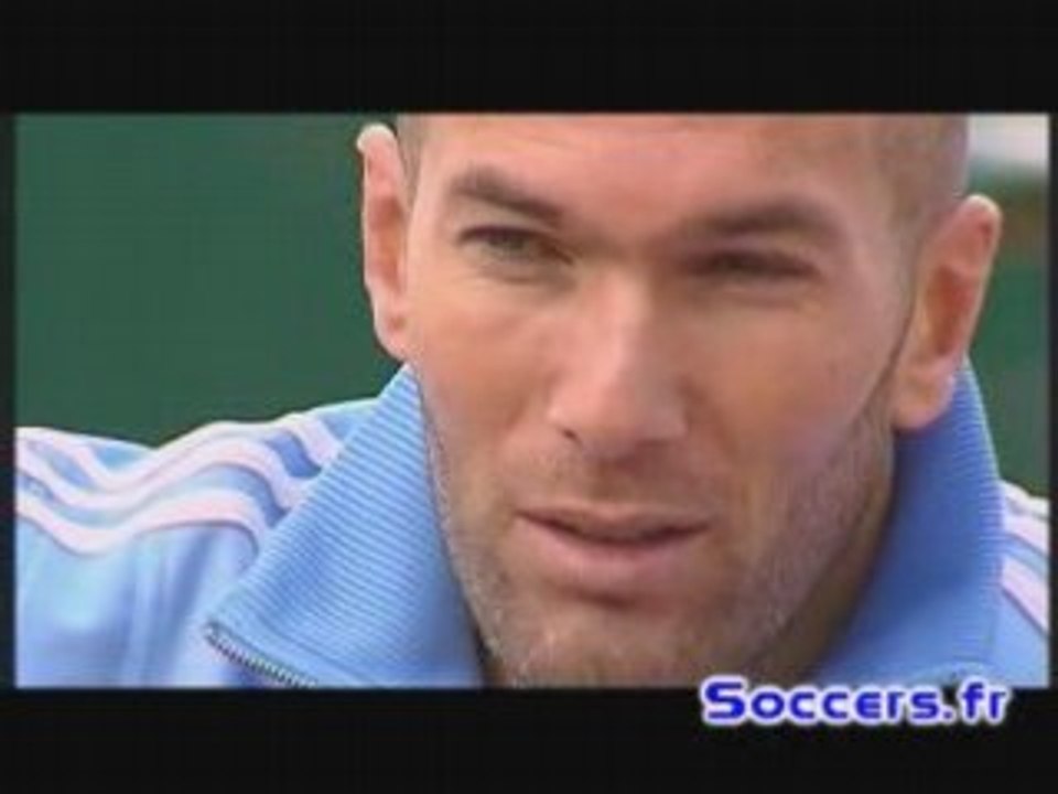 Dugarry et Zidane au tennis