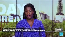 Russia forces continue advance in Ukraine, thousands evacuated from Pokrovsk