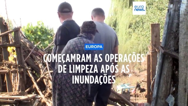 Milhares de desalojados devido a inundações no condado romeno de Galati