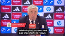 Ancelotti rassurant sur la blessure à l'épaule de Bellingham