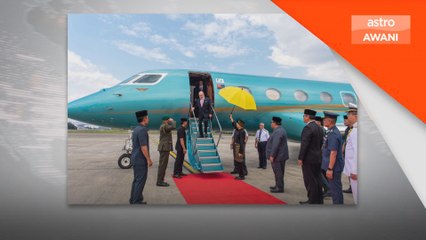 Yang di-Pertuan Agong selamat tiba ke tanah air
