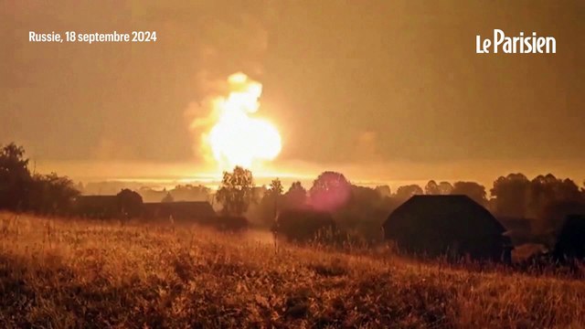 Un dépôt de munitions explose en Russie